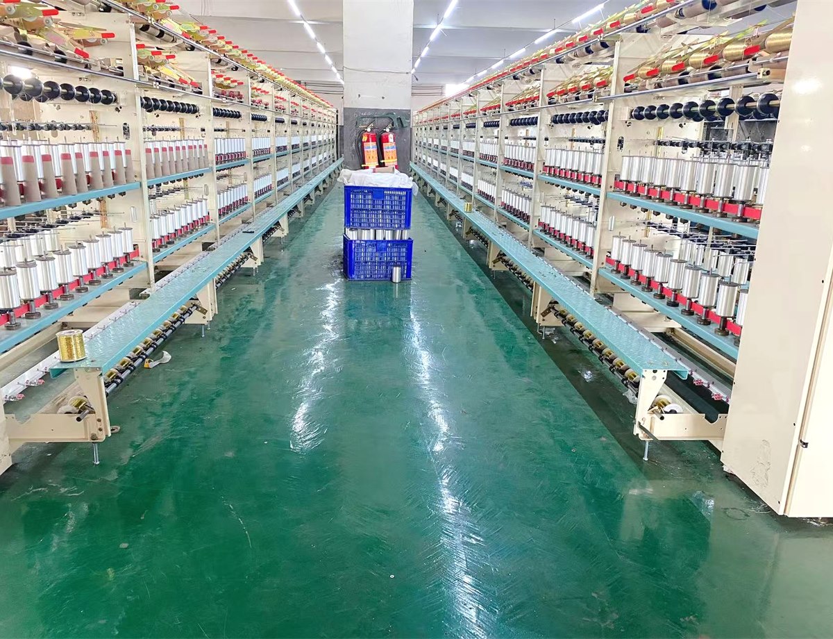 Metallic yarn factory for Nigeria orders